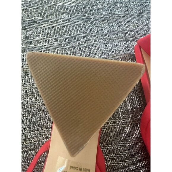 EGO UK9 US 11 Futuristic Block Sandals Red - Picture 6 of 7